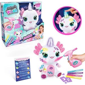 Canal Toys - Airbrush Plush Axolotlcorn Light Up - AIR049