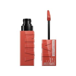 Super Stay Vinyl Ink Nude Shock 125 KEEN , 16H Longwear Transfer Proof Liquid Lipstick