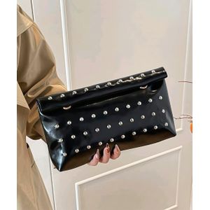 SHEIN حقيبة يد أنيقة بلون موحد، مصنوعة من مادة البولي يوريثان، ذات سعة كبيرة، مزودة بغطاء قلاب وإغلاق مغناطيسي، حقيبة مربعة صغيرة بنقشة جلد التمساح، حقيبة نسائية متعددة الاستخدامات للحفلات والسهرات