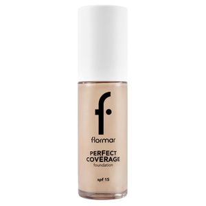 flormar perfect coverage foundation spf 15 30ml porcelain ivory 105