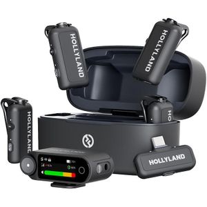 Hollyland Wireless Microphone System Lark Max 2 Combo – 4-Person