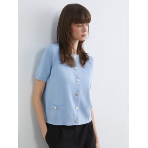 LC Waikiki Women's Crew Neck Knit Cardigan