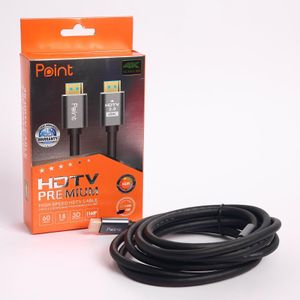 Point كابل HDMI بطول 3 أمتار بدقة 4K