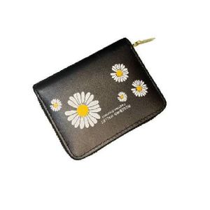 Tassel Flower Short Wallet For Women, Cute Mini Student Card Holder With  Multi-functional Coin Purse