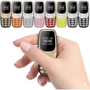 أفروتو BM10، أصغر هاتف محمول صغير في العالم - شريحتان SIM، اتصال بلوتوث، ومغير صوت سحري - تصميم كلاسيكي صغير - متعدد الألوان
