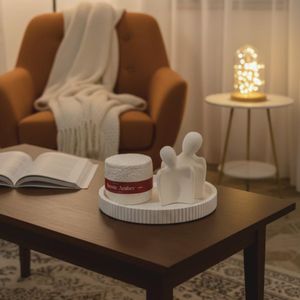 مجموعة ديكور  الثنائي الهادئ كونكريت