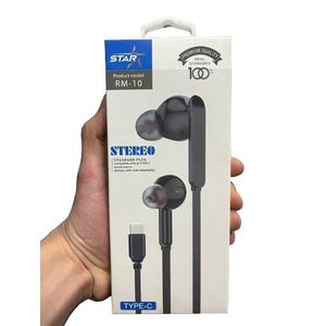 Star  RM-10 Earphones – TYPE-C Stereo Sound