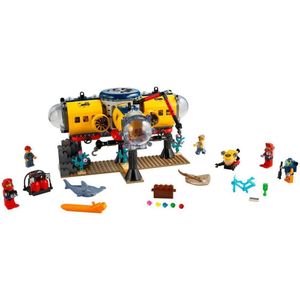 LEGO مجموعة ليجو سيتي قاعدة استكشاف المحيط 497 قطعة - 60265