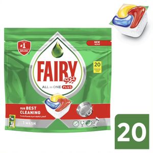 Dishwasher Tablets Fairy All in 1 Platinum Plus 