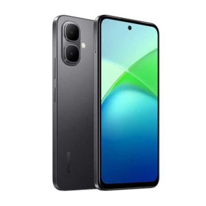 Infinix سمارت 10 بشريحتين، ذاكرة RAM 3+3 جيجابايت، 64 جيجابايت، 4G - أسود أنيق