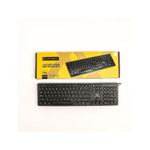 2B L'AVVENTO (KB206) 2.4G Wireless Keyboard – US+Arabic layout Injection – Black-KB206
