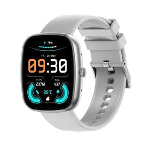 Aukey SW-2S Smart Watch 2 S, 1.83-inch TFT Screen-silver