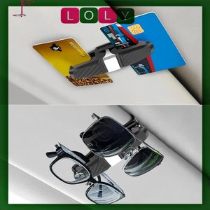 lasses Holders for Car Sun Visor, Sunglasses Eyeglasses Clip Mount with Ticket Card