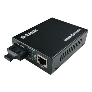 D-Link DMC-810SSC Gigabit Ethernet 1000BaseT to 1000BaseLX (SC) Singlemode Media Converter Up to 10 Km