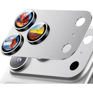 Gorcare آيفون 17 برو ماكس واقي كاميرا بحجم 6.9 بوصة، مقاوم للخدوش وبصمات الأصابع، زجاج مقسّى فائق النحافة مع درجة صلابة 9، حماية كاميرا من سبائك الألومنيوم، لوحة غير معدنية