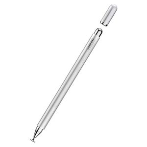 JOYROOM Ipad Pencil With Palm Rejection Glove Capacitive Stylus Pen For Kid Student Drawing And Writing Universal Ipad Pro Ipad 8Th 7Th 6Th Generation Mini Air Iphone Android Samsung Surface Silver