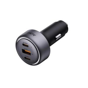 Aukey شاحن سيارة CC-P1 Mix3 بقوة 66 واط - رمادي