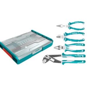 TOTAL طقم بنس 4 قطع شنطة بلاستيك 