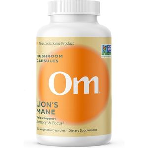 Lion مستخلص الفطر Om Reshi Mushroom Superfood Lions Mane 2
