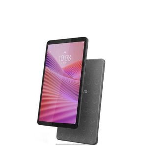 Lenovo تابلت لينوفو تاب ون موديل ZAF10027EG شاشة 8.7 بوصة مساحة 64 جيجا و4 جيجا رام يدعم شريحة اتصال 4G ومكالمات معالج Helio G85 لون رمادي