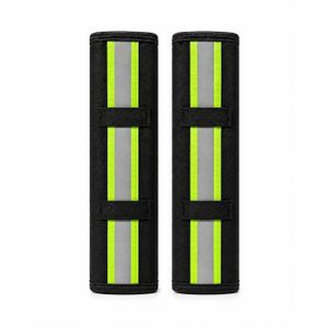 Car seat belt protector, 2 pieces, phosphorescent  
