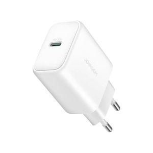JOYROOM 30W Fast Charger JR-TCF24EU - Supports PD & QC3.0 Protocols - White