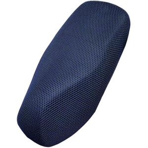 Motorcycle Seat Cover Universal Anti-Slip Motorcycle Seat Cushion Cover Waterproof Breathable Motorcycle Seat Bench Cover Cool Saddle Cover 3D Net Mesh Protection Black M