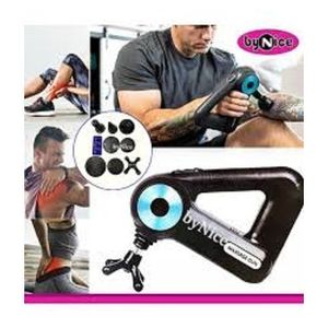 مسدس مساج متعدد السرعات مزود ب 12 رأس لتقويه العضلات وعلاج الالام