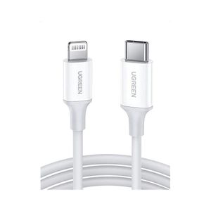 Ugreen Cable USB-C to Lightning for iPhone, iPad, 60W, PD Fast Charging
