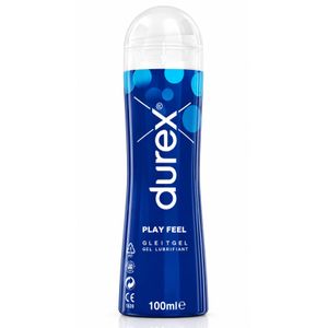 Durex Play Feel Pleasure Gel (100ml) – Classic Water-Based Intimate Lubricant for Silkier and Smoother Sensations