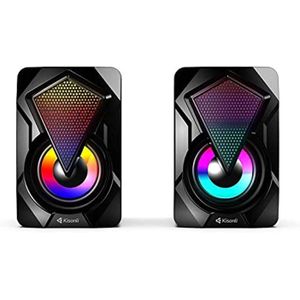 Kisonli مكبر صوت من كيسونلي موديل L-9090 - باللون الاسود، سلكي