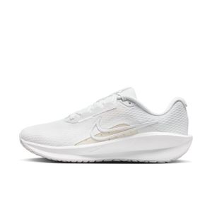 Nike W DOWNSHIFTER 13 RUNNING SHOES - WHITE/WHITE-PLATINUM TINT