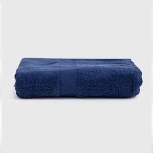 Ariika Seinna Bath towel navy 140 x 70 cm -Made out of 100% Giza 86 Egyptian cotton, highly tensile double yarn for softness and durability.-NavyBlue