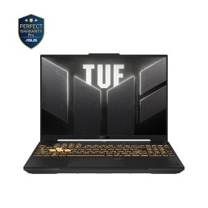 Asua TUF Gaming F16 2024 FX607VU-RL167W Gaming Laptop, Intel Core 7 240H, 512GB SSD, 16GB RAM, 16 Inch, WUXGA, IPS, NVIDIA GeForce RTX 4050 6GB GDDR6, Windows 11 - Mecha Grey