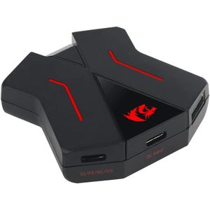 Redragon  محول وحدات التحكم متوافق مع بلاي ستيشن 4