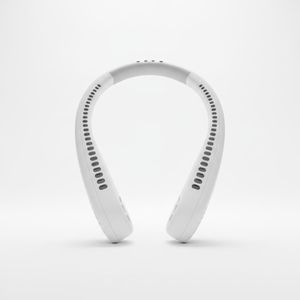 Wearable Leafless Neck Fan for Personal Cooling