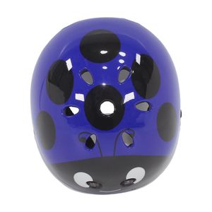 Safety Helmet - Blue Ladybug