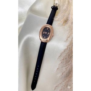 ساعة يد نسائية فاخرة من الإستانلس ستيل المقاوم للصدأ - تصميم كلاسيكي أنيق مقاوم للماء للسيدات والمحجبات