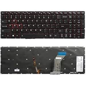 Lenovo High Quality US Version Keyboard with Keyboard Backlight for Lenovo Ideapad Y700-15 15ISK  English & Arabic