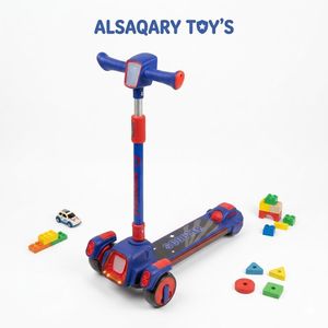 سكوتر أطفال بإضاءة وموسيقى رقم 2028