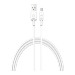 RECCI RS10M MICRO USB 2.4A FAST CHARGING CABLE 1M - WHITE