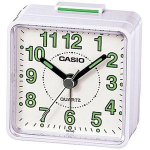 Casio TQ-140-7DF Alarm Clock -White