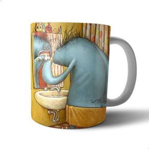 Ceramic Coffee Mug - Multi Color