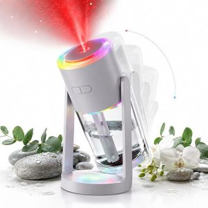 مرطب هواء ستار سكاي 280 مل مع إضاءة إسقاط النجوم – XY-085 مرطب محمول برذاذ مستمر ومتقطع – للسيارة والمكتب وغرفة النوم