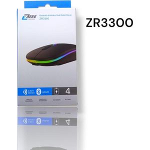 ZERO ZR3300 ماوس بلوتوث لاسلكي قابل لاعادة الشحن
