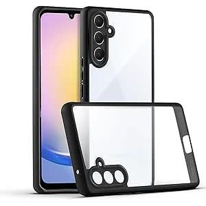 Case Compatible with Samsung Galaxy A05S Case Cover Clear Matte Skin Friendly Airbag Protection Anti-Yellowing PC and TPU Shockproof Protective Phone Case for Samsung A05S (Clear)