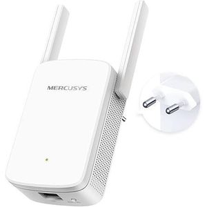Mercusys AC1200 Dual Band Wi-Fi Range Extender, Wireless WiFi Repeater, Wi-Fi Booster, Plug and Play, WPS, 2 External Antennas (ME30)