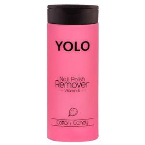 YOLO Nail Polish Remover With Vitamin E & Cotton Candy - 135ml
