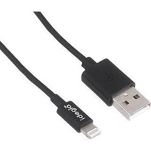 Keendex kx1933 lightning charging cable - black