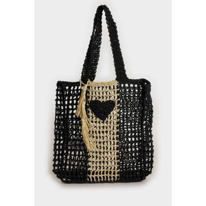 Defacto شنطة كتف حريمي قش